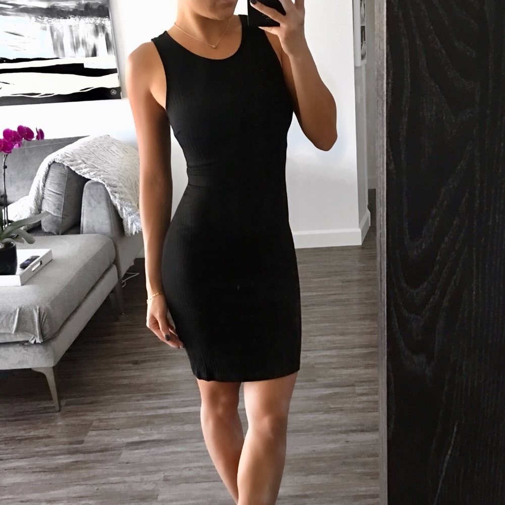 🏷️GINA - KNITTED RIB DRESS